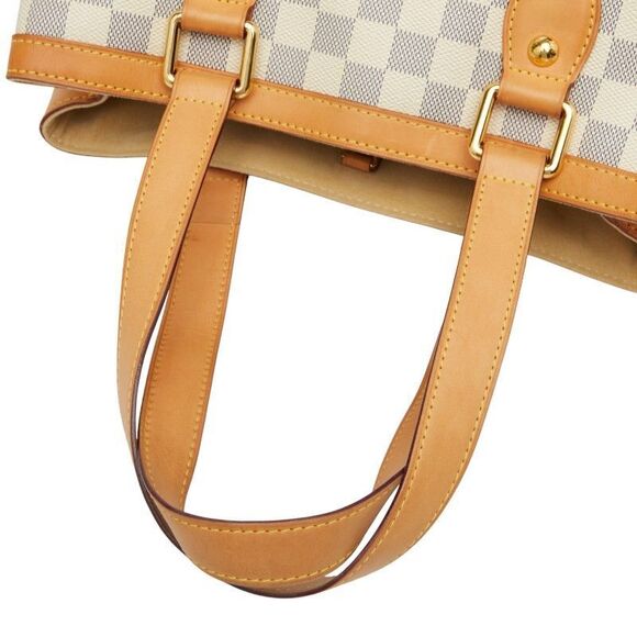 Louis Vuitton Damier Azure Hampstead PM N51207 White PVC Leather Women's Louis - Picture 8 of 10